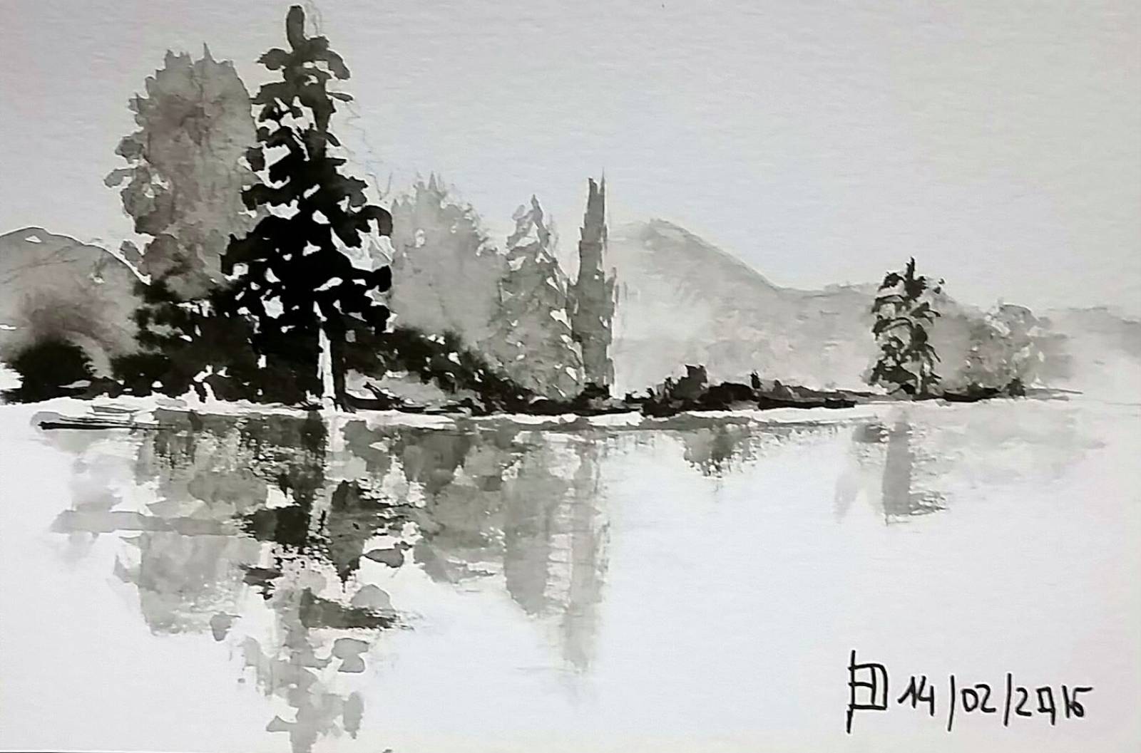 Kit Calligraphie Chinoise Débutant - Pinceau, Encre Et Pierre à Râper, Idéal Pour Méditation Et Loisirs Créatifs