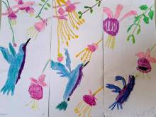 Stage de peinture pour les enfants , vacances de Février, dans les Bouches du Rhône