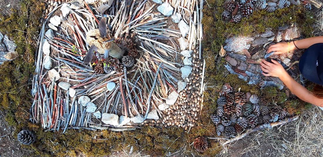 Cours de dessin, de peinture ou de de Land Art  à Lambesc pour les enfants et les adultes