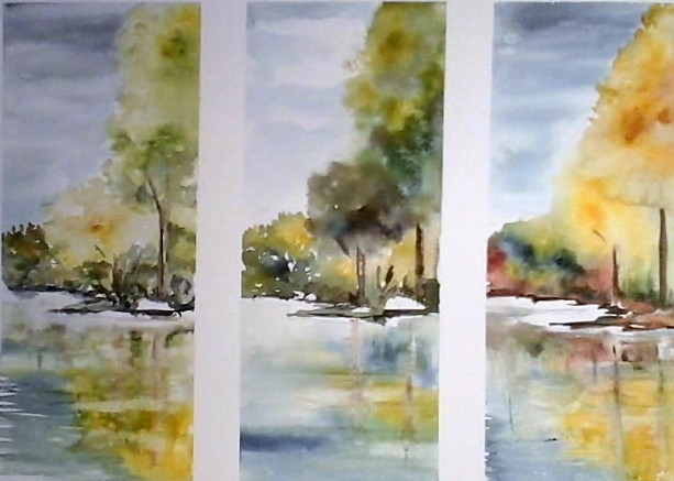 Cours particuliers à votre domicile de peinture à l'aquarelle pour les adultes proche de Salon de Provence