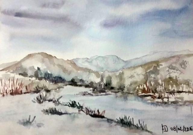 Découvrir les techniques de l'aquarelle, pour les adultes dans la région aixoise