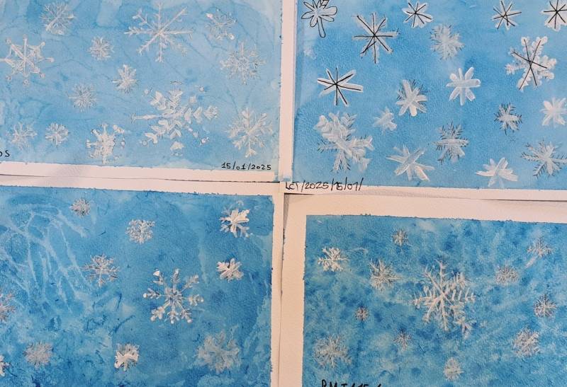 Stage pour les enfants de dessin et  de peinture, pour les vacances de février, proche Aix-en-Provence et Salon de Provence