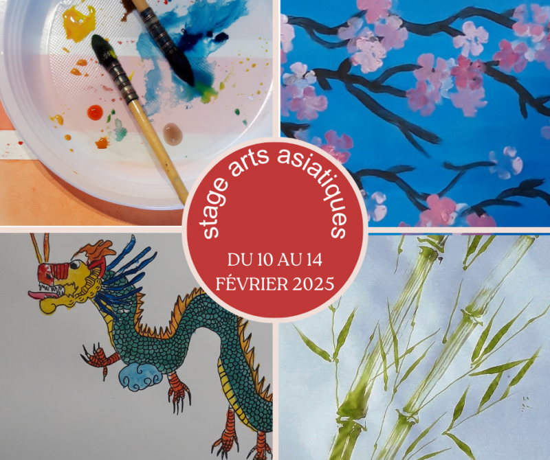 Stage enfants, découverte des arts asiatiques, à Lambesc dans les Bouches-du-Rhône proche Salon de Provence